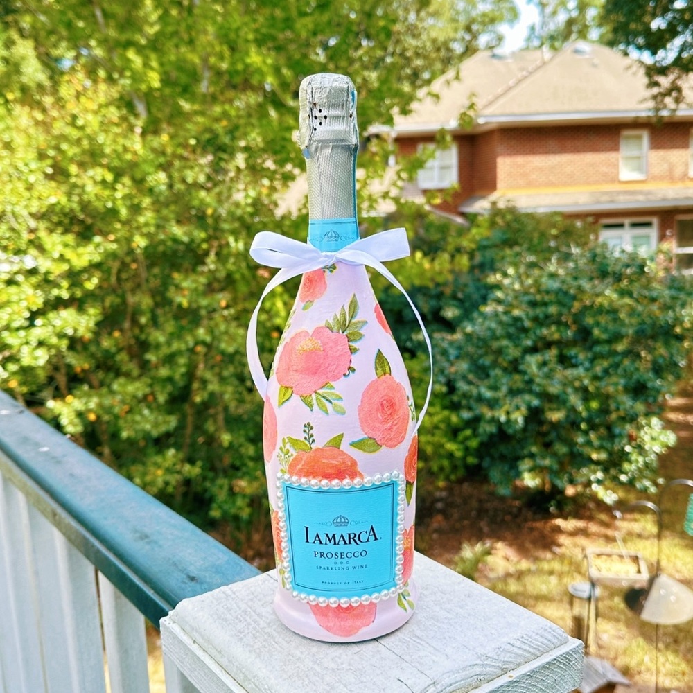 Decorated Lamarca Bottle